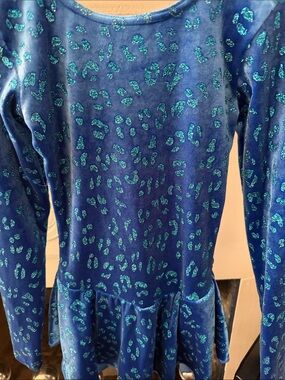 Sparkling Blue Girls Dance Dress 👗 MONDOR brand